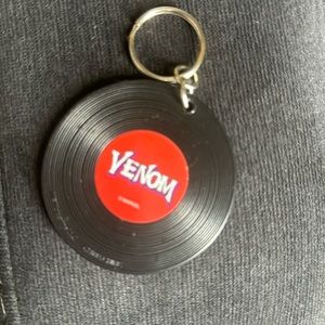 Vintage record/album keychain